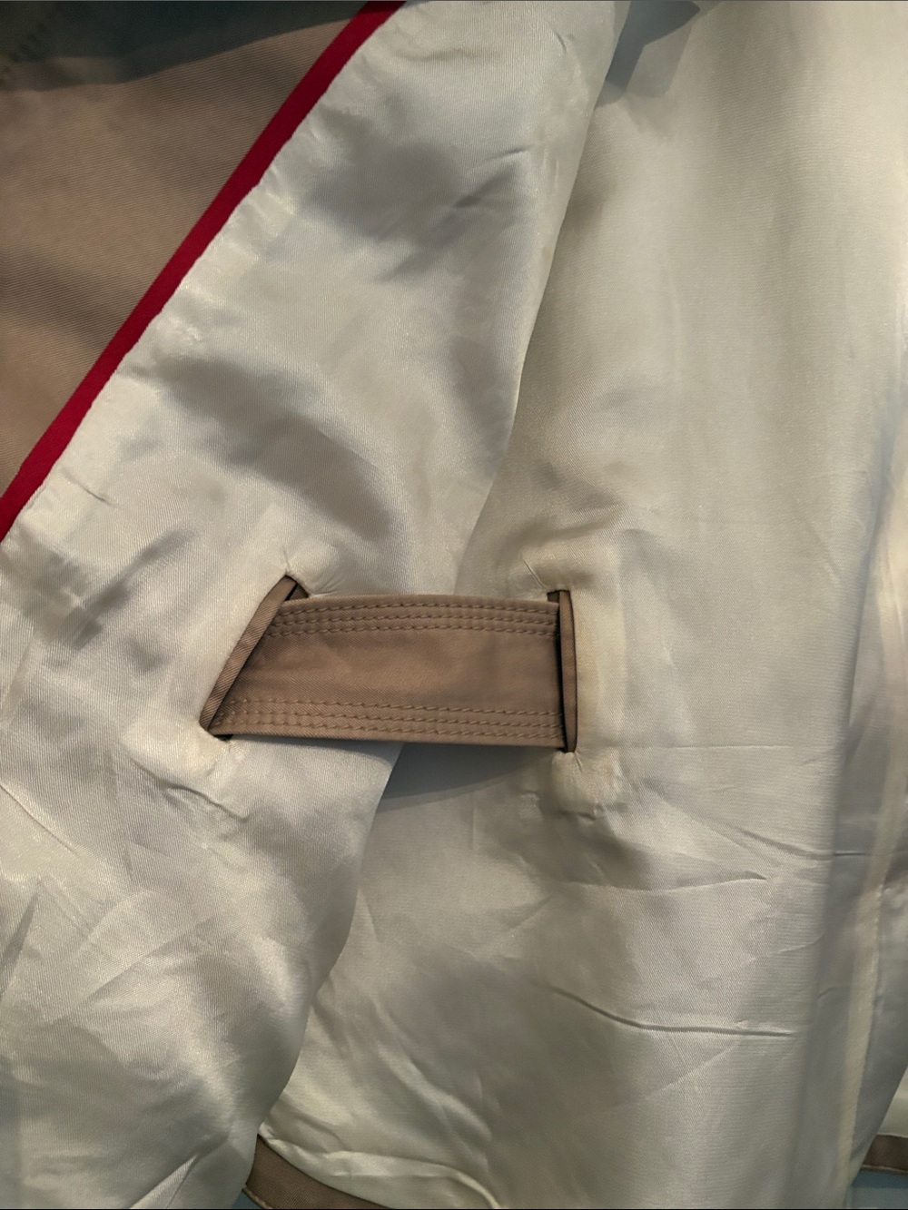 Banana Republic Cape Trench Coat with Belt - Picture 10 of 11